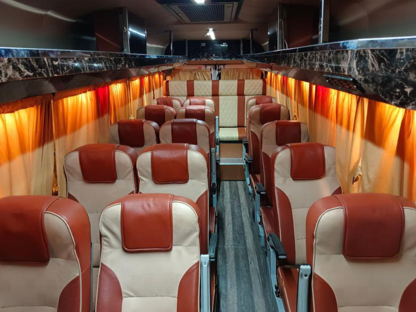 20 Seater AC Tempo Traveller Exterior View