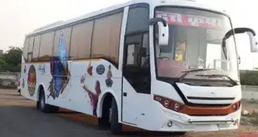 49-Seater Luxury Bus Interior View