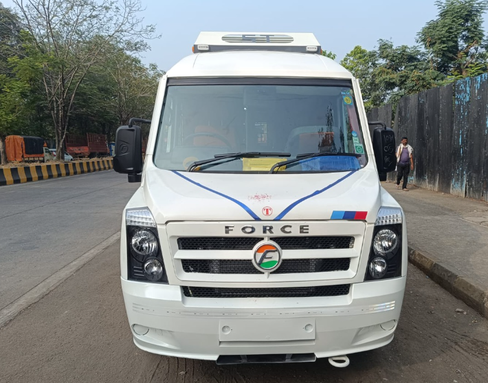 20 Seater Tempo Traveller AC Exterior View