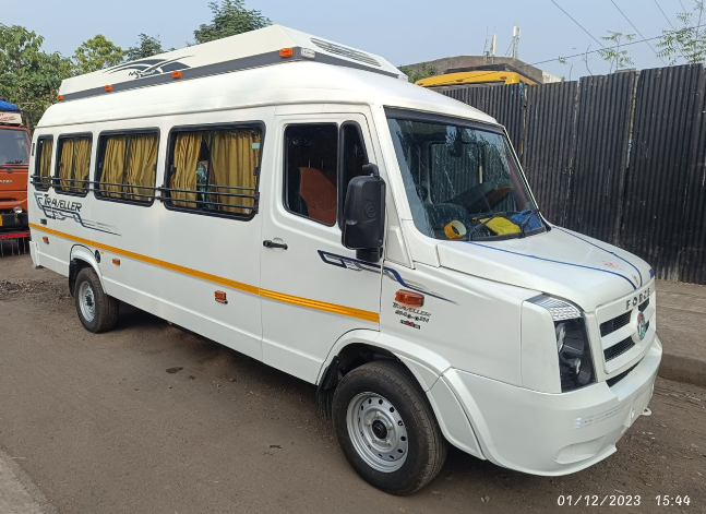 20 Seater Tempo Traveller AC Interior View